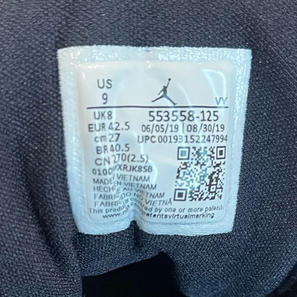 Air Jordan 1 Low – “Court Purple” (2019 release) - Picture 5 of 6